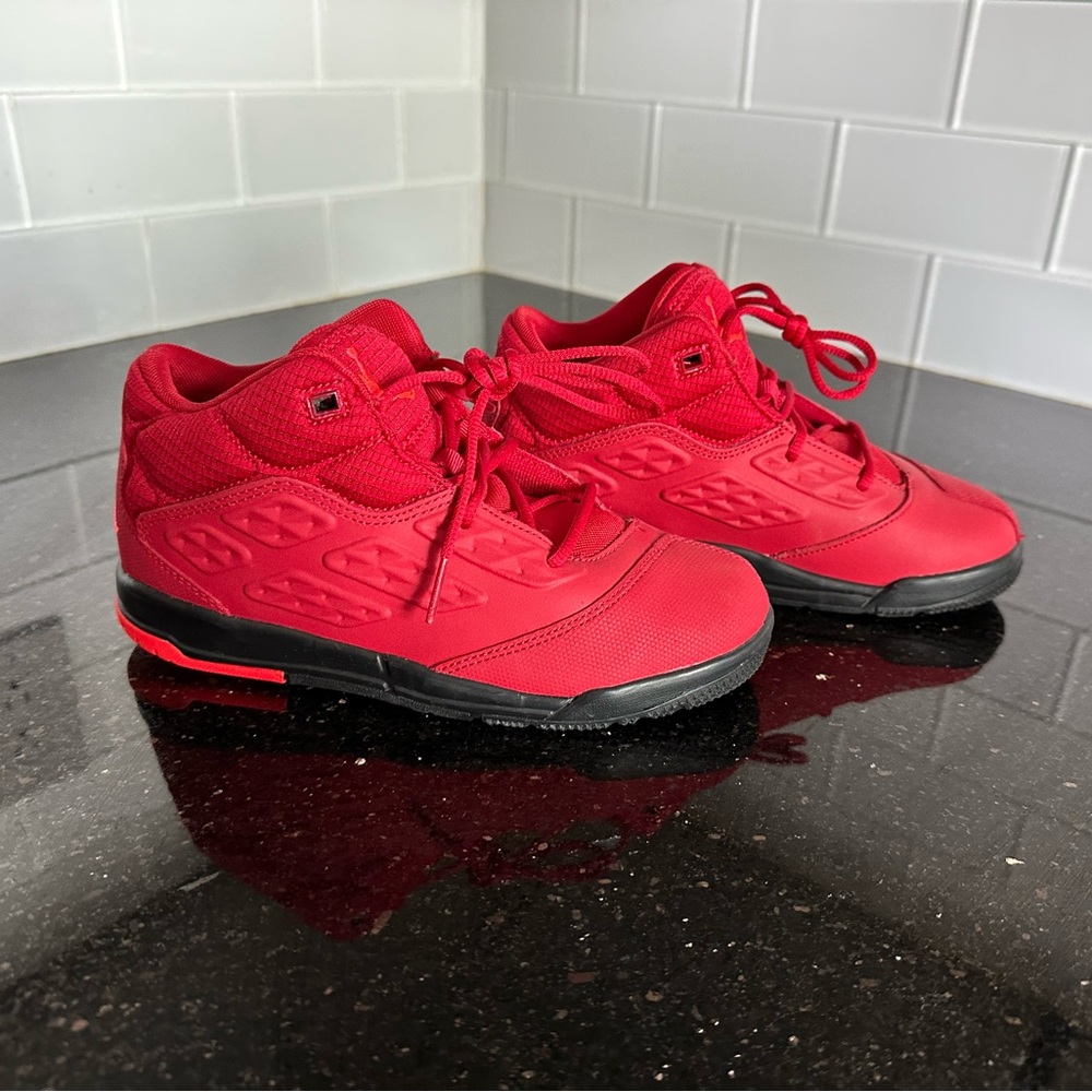 Red Jordan’s, Size 1Y